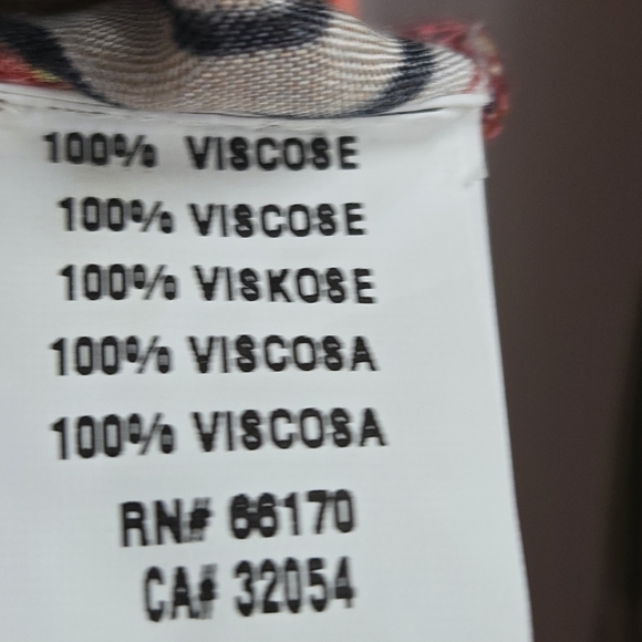 Anthropologie Conditions Apply Blouse Peasant Mosaic Multicolor - Picture 14 of 15